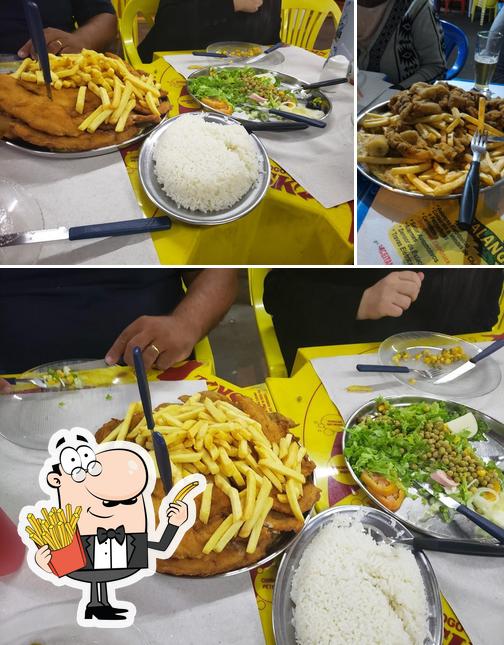 Prove fritas no Art Lanches