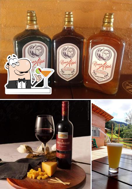 Peça uma bebida do menu