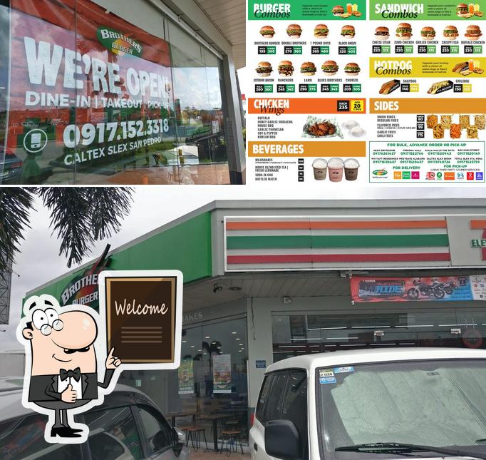Brothers Burger Caltex SLEX San Pedro restaurant, Biñan Restaurant
