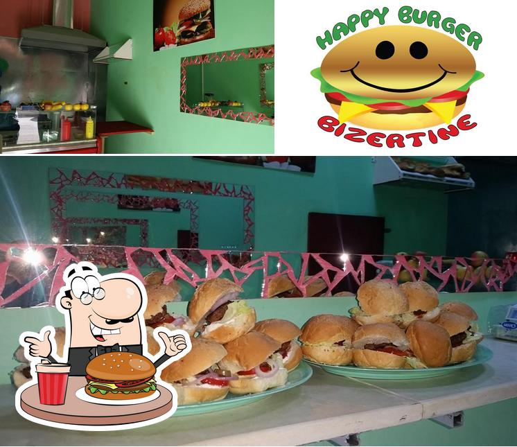 Гамбургеры из "Happy Burger Bizertine" придутся по вкусу любому гурману