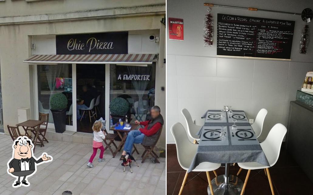 L'intérieur de Le coin à Pizzas