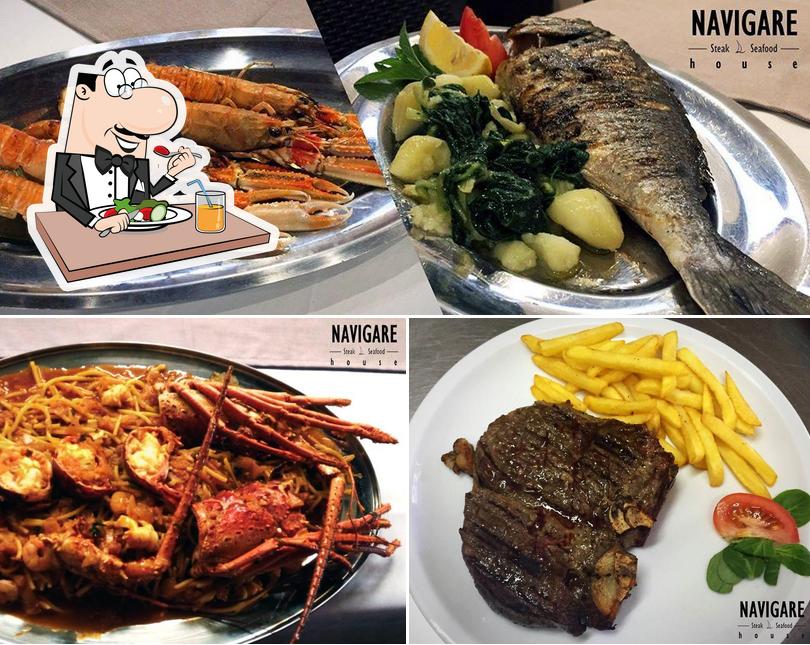 Cibo al NAVIGARE Steak & Seafood House