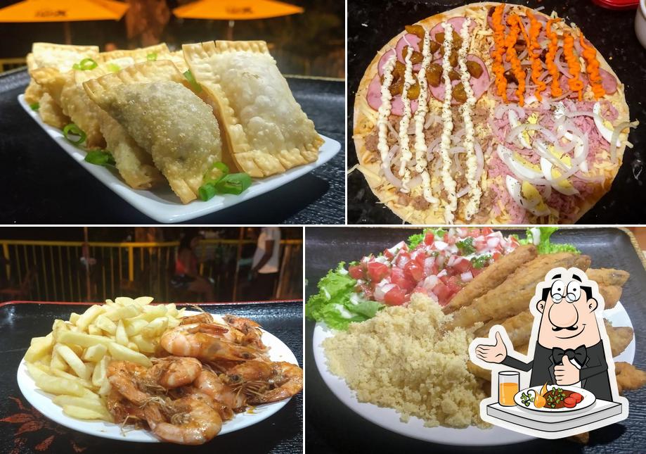 Platos en Top X Bar Pizzaria