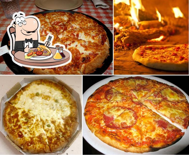 Escolha diferentes estilos de pizza