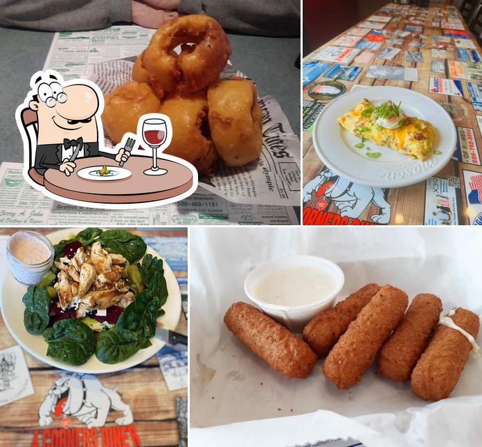 Four Corners' Diner in Romeo Restaurant menu and reviews