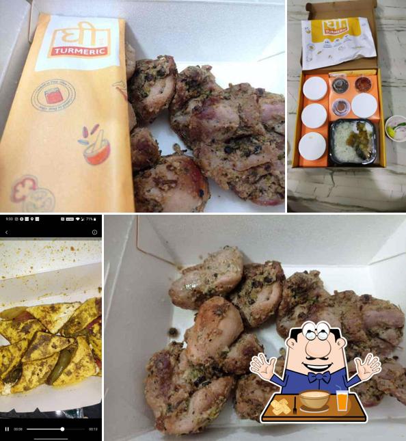 Food at Ghee and Turmeric