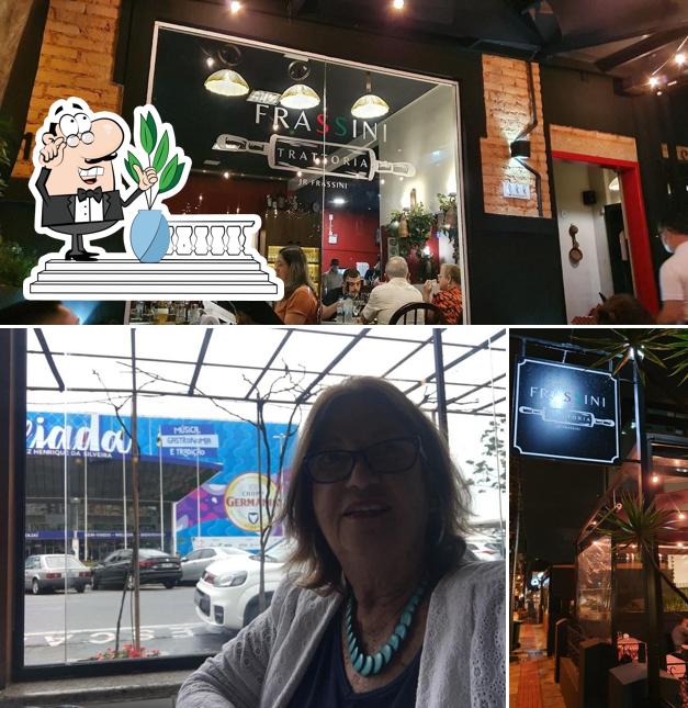 O exterior do Frassini Trattoria