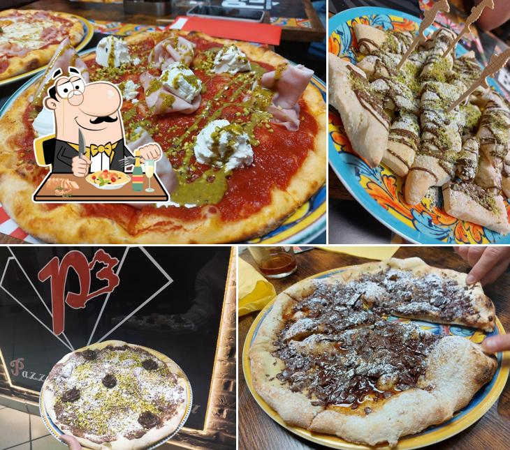 Plats à Pizzeria P3 Charleroi Sicily Food&Bar