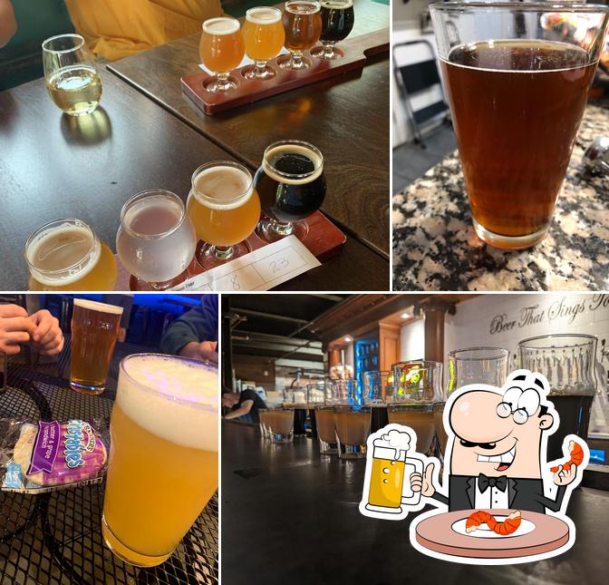 Seven Sirens Brewing Company in Bethlehem Restaurant menu and reviews