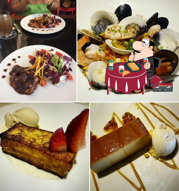 Restaurante Puerta Del Sol provides a selection of desserts
