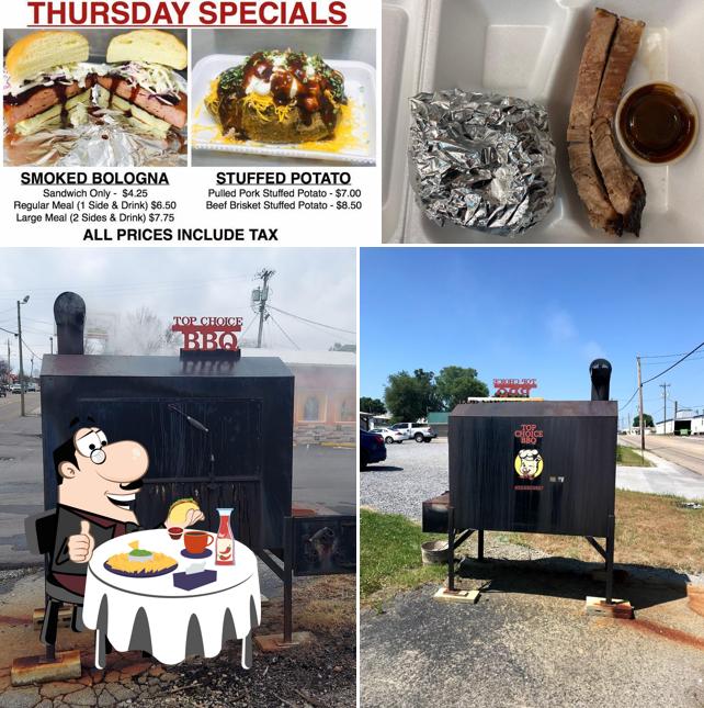 Top Choice BBQ in Greeneville Restaurant menu and reviews