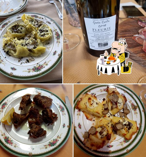 Cibo al Vecchia Trattoria Romani