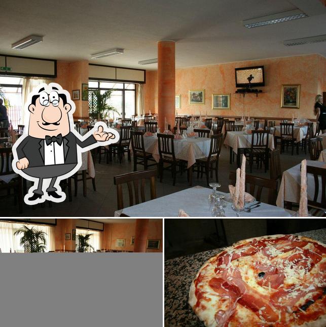 Tra le varie cose da Il Cortiletto si possono trovare la interni e pizza