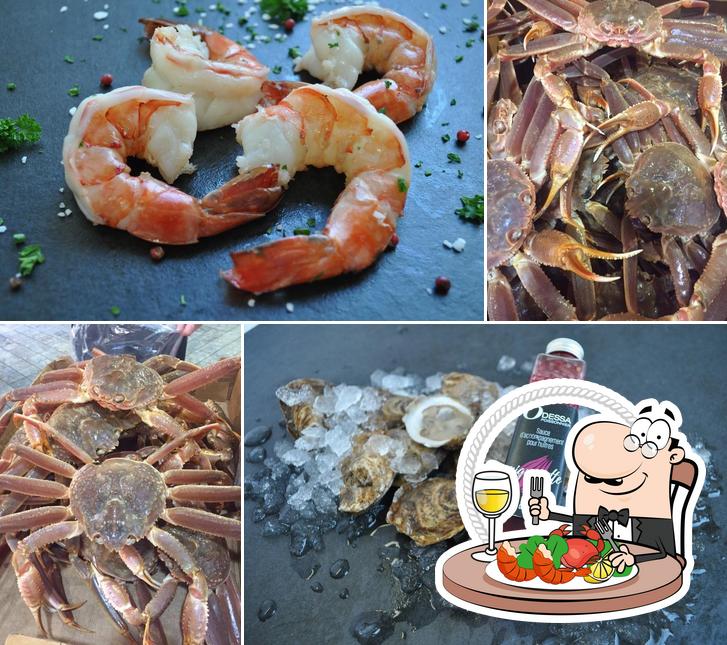 Prenez différents repas à base de fruits de mer proposés par Odessa Poissonnier