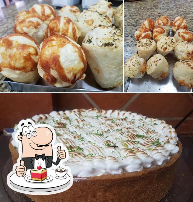 Padaria Super Pão provê uma seleção de pratos doces