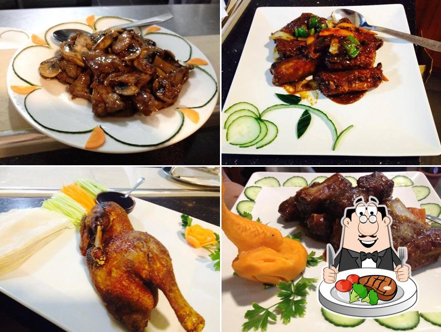 Restaurante asiatico tianli sirve recetas con carne