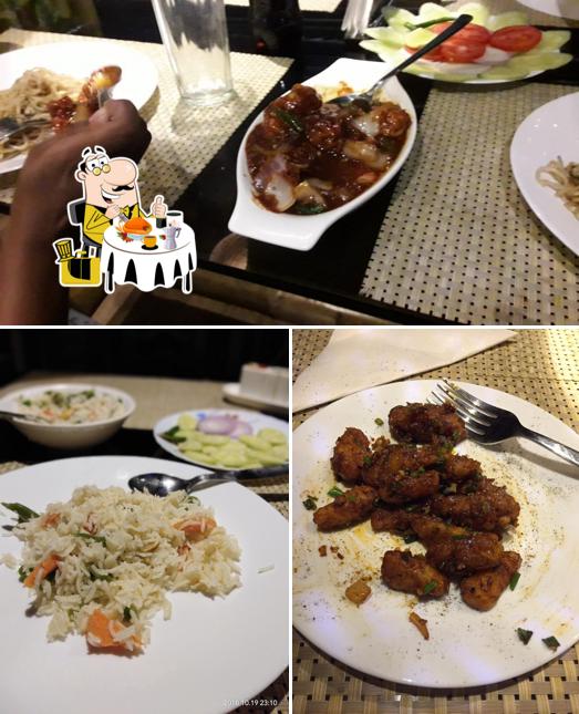 Food at The Floresta Restaurant