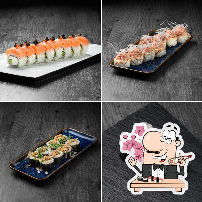 В "Камоме" предлагают суши и роллы