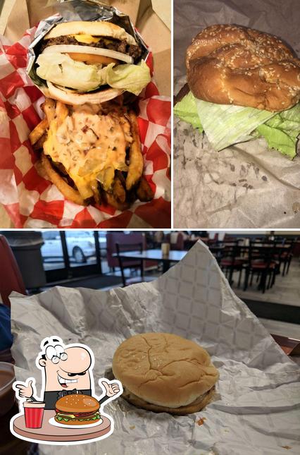 Order a burger at Nancy Jo's Burgers And Fries