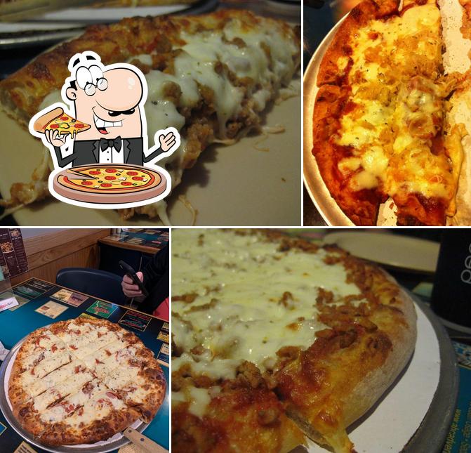 Try out pizza at Harris Pizza #1