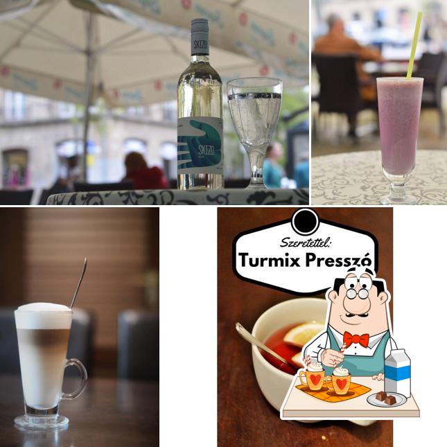 Насладитесь напитками из бара "Turmix presszó"