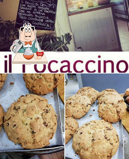 Focacceria Pasticceria Il Focaccino serve un'ampia gamma di dolci