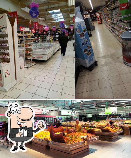 L'intérieur de Intermarché Anderlues Vandervelde