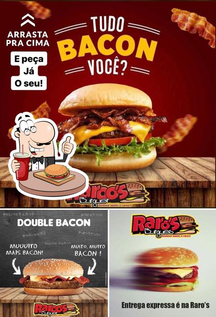 Hambúrguer em Raroo's Burguer São Domingos