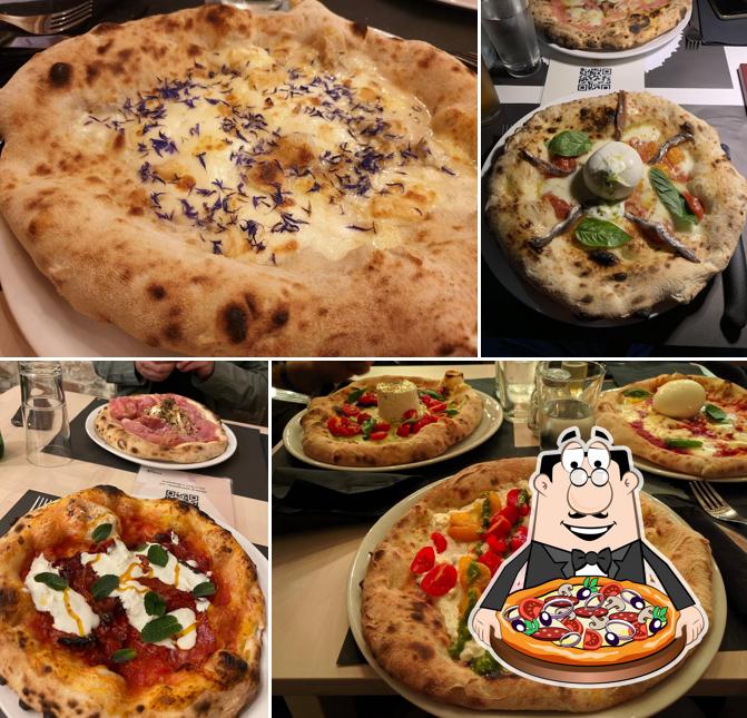 Choisissez des pizzas à da Andrea, Pizza Contemporanea