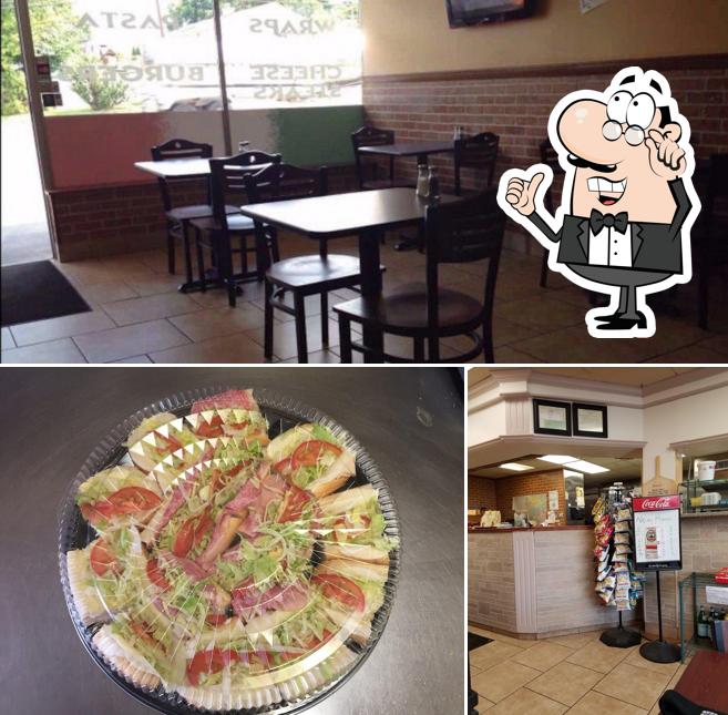 Estas son las imágenes donde puedes ver interior y comida en Bruno's Pizza