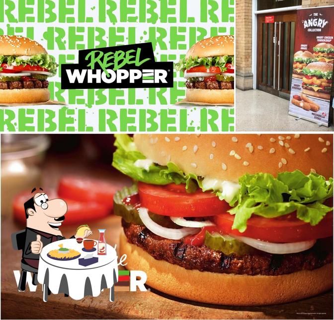 Burger King, Railway Station, Station Rd in York Restaurant menu and
