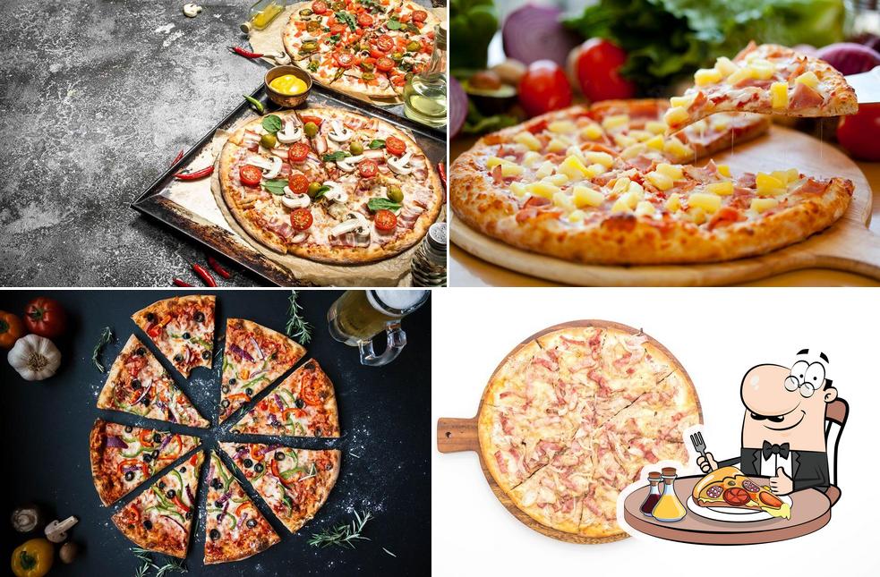 Choisissez différents genres de pizzas