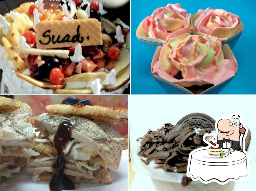 Order one of the sweet dishes