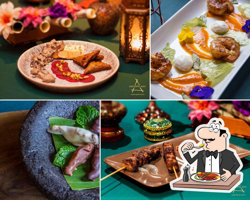 Archipelago Restaurant, 53 Cleveland St in London Restaurant menu and
