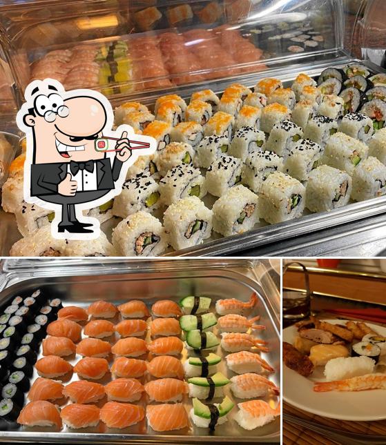 Commandez de nombreuses options de sushi