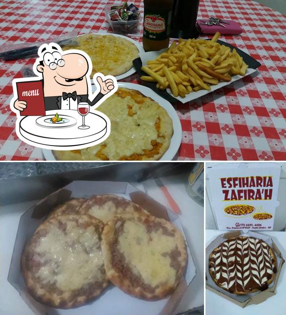 Comida em Esfiharia e Pizzaria Zafira'H