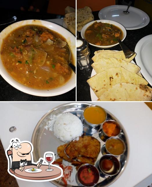 Meals at Kamat's Kangaroo Restaurant