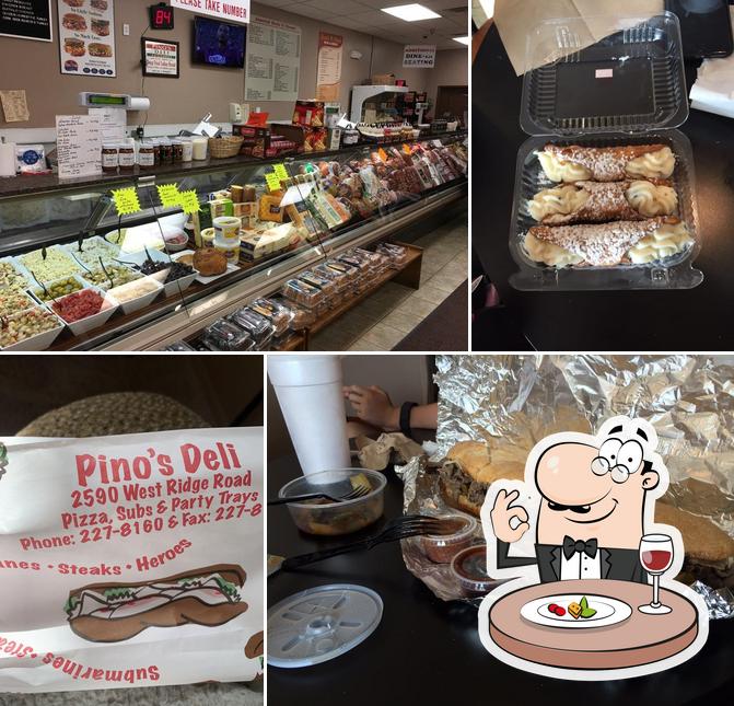 Meals at Pino's Deli and Subs