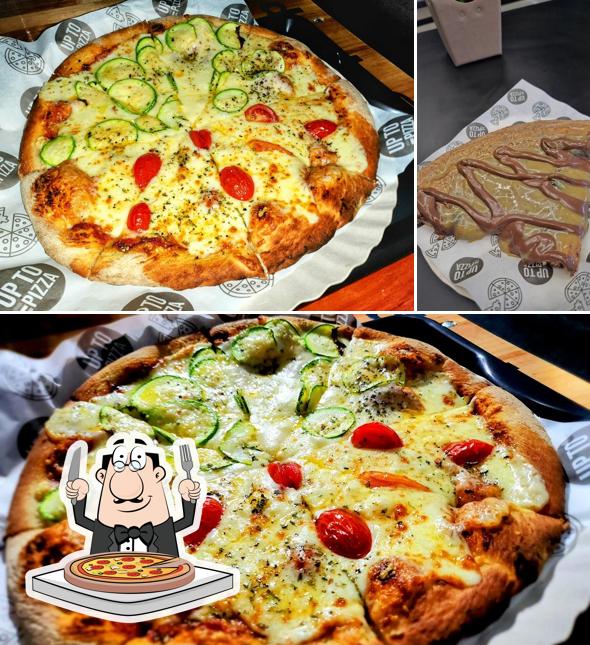 Consiga diferentes variedades de pizza