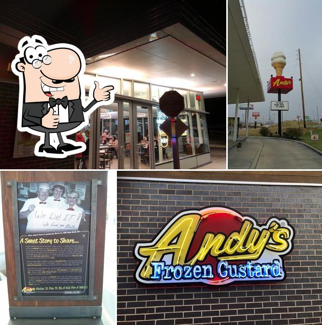 Andy's Frozen Custard, 2934 S Rangeline Rd in Joplin Restaurant menu