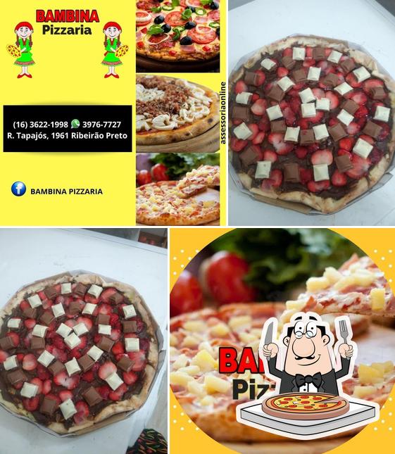 Consiga diversos estilos de pizza