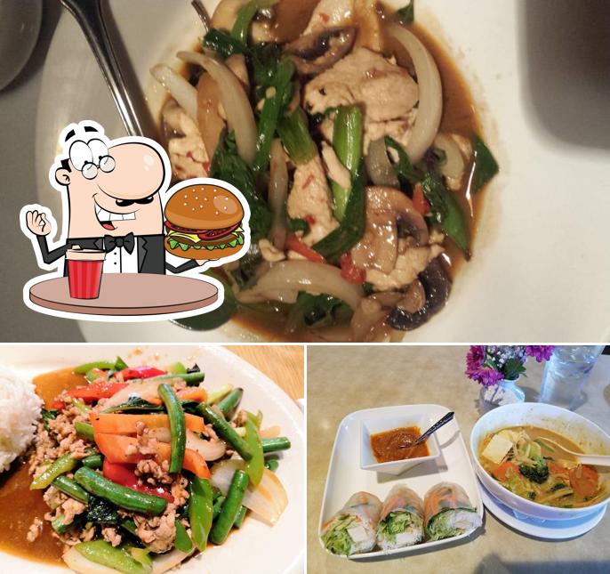 Bellevue Thai Kitchen’s burgers will suit a variety of tastes