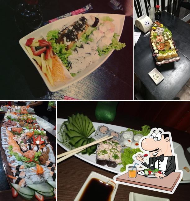 Comida em Bonsai Sushi Sashimi