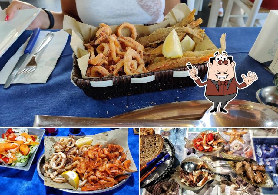 Fritto misto al Friggitoria/Cucineria Stella Marina