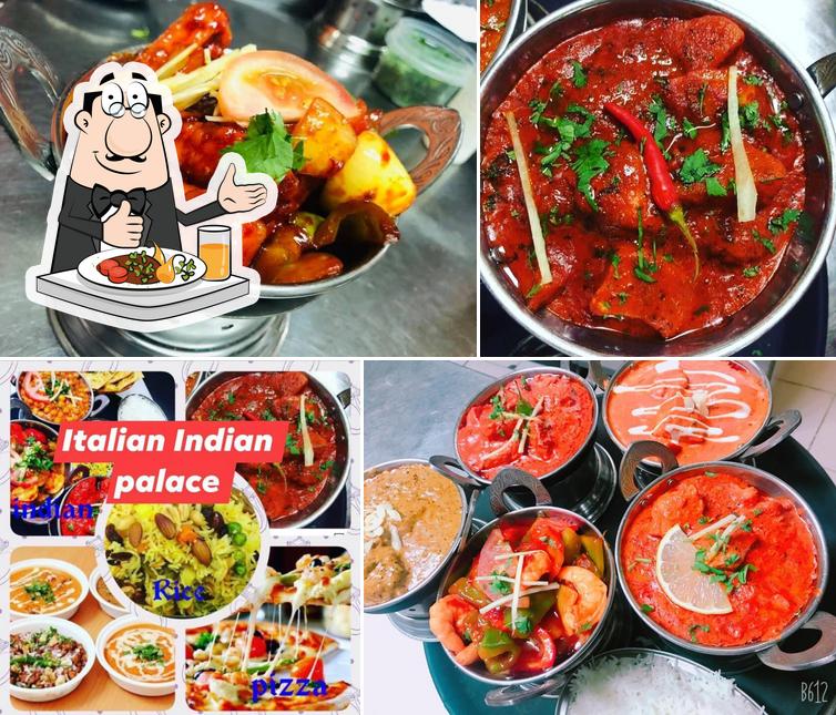 Еда в "Restaurante Italian Indian Palace"