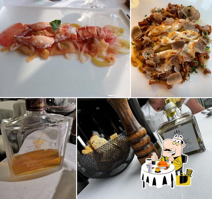 Scampi al Ristorante Posillipo