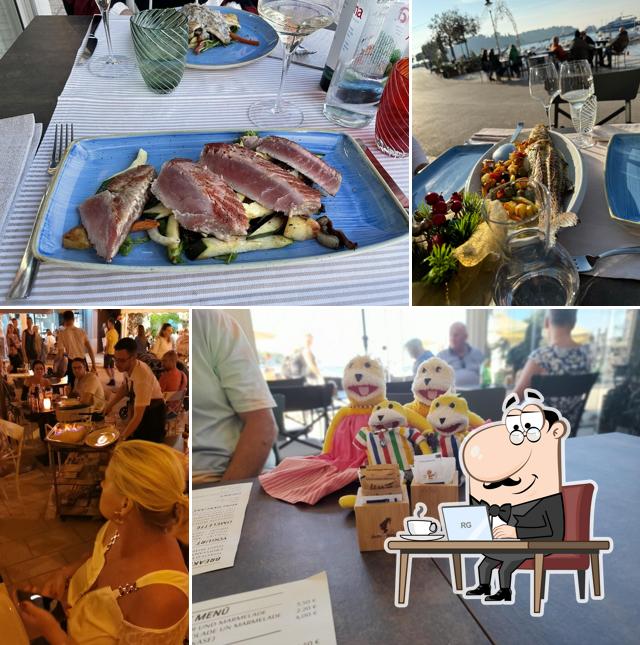 Gli interni di Snack bar Rio