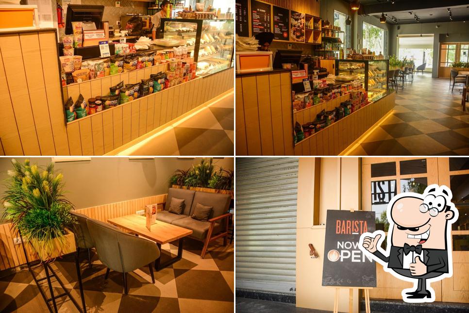 Barista cafe image