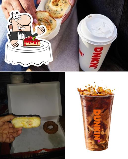 Dunkin' serves a range of desserts