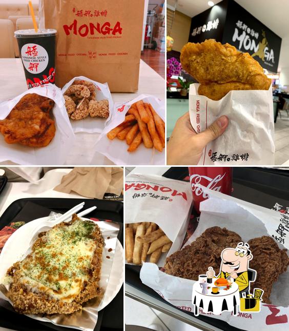 Блюда в "Monga Fried Chicken (艋舺雞排)"